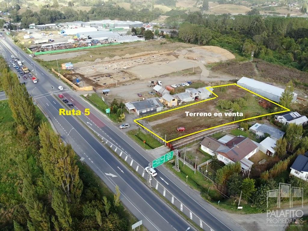 Sitio Comercial de 2.600 m² en Llau Llao – Cruce Ruta 5-  Dalcahue