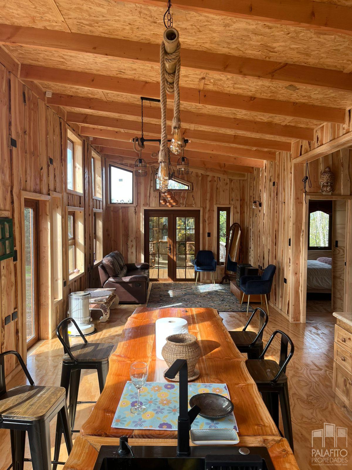 Hermosa cabaña amoblada en Nercón, Castro 