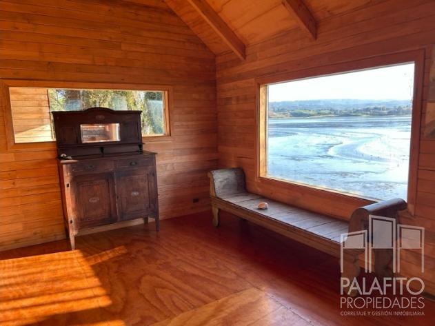 Casa con Orilla de Mar y Hemosa Vista al Humedal de Putemún